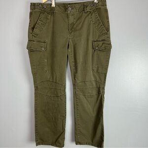 Eddie Bauer Olive Green Cargo Pants